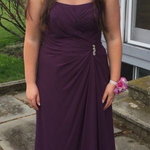 Bridesmaids and Prom Strapless Dress